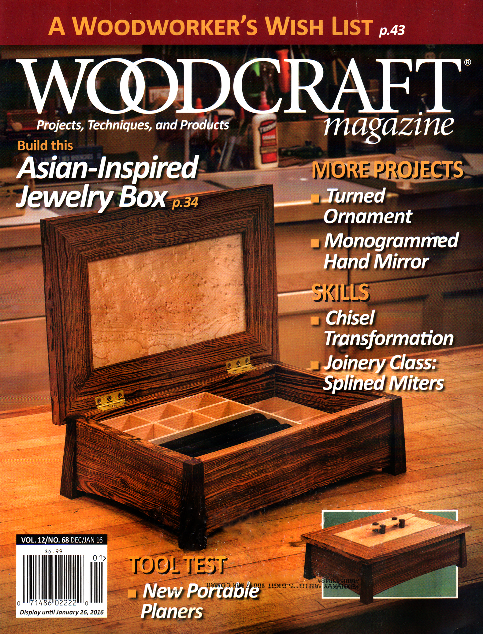 Woodcraft December 01, 2015 Issue Cover