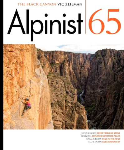 Alpinist March 01, 2019 Issue Cover