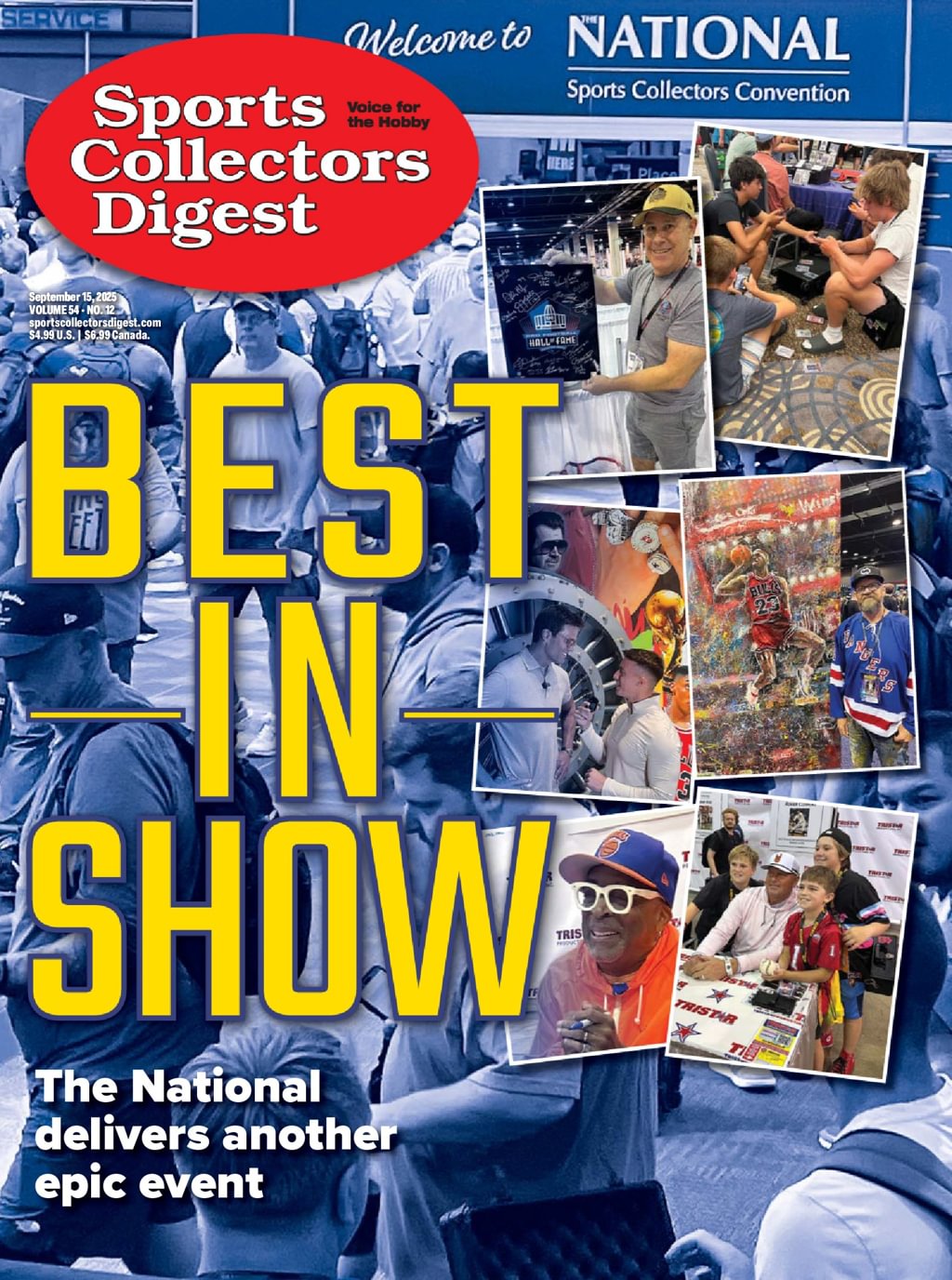 Sports-Collectors-Digest September 15, 2025 Issue Cover