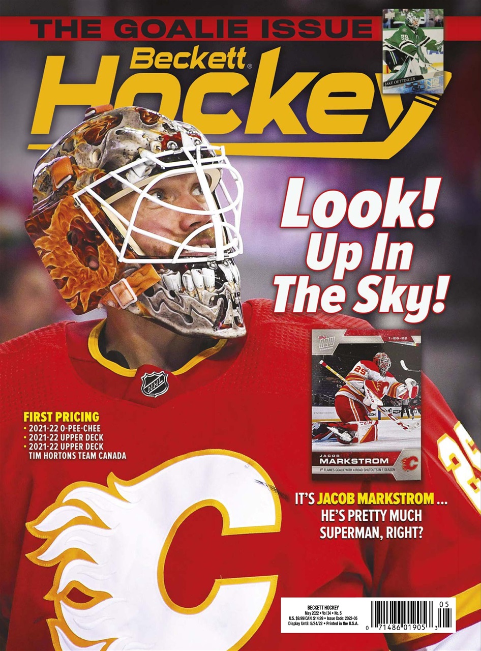Beckett-Hockey May 01, 2022 Issue Cover
