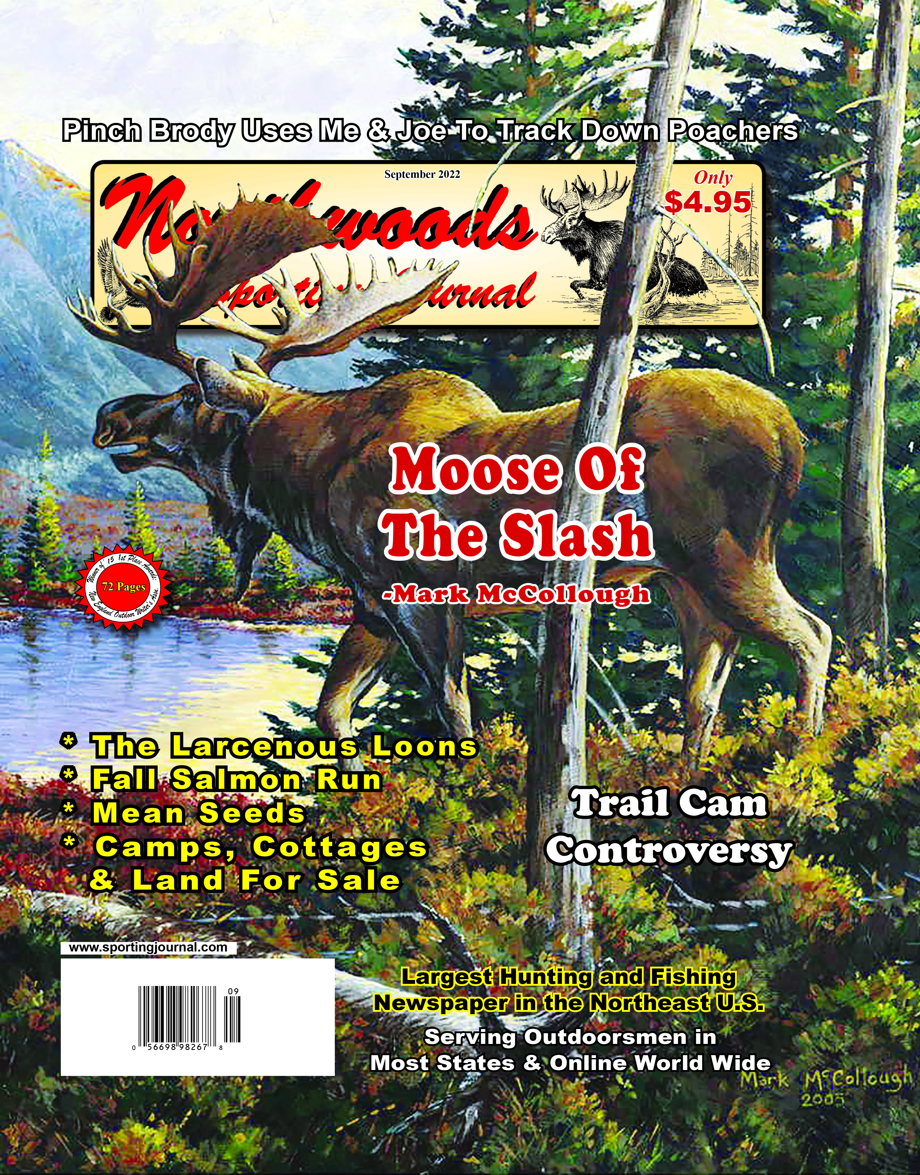 Northwoods-Sporting-Journal September 01, 2022 Issue Cover