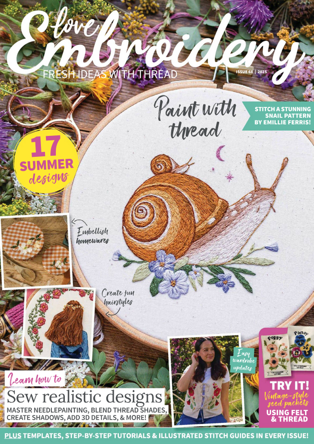 Love Embroidery August 01, 2025 Issue Cover