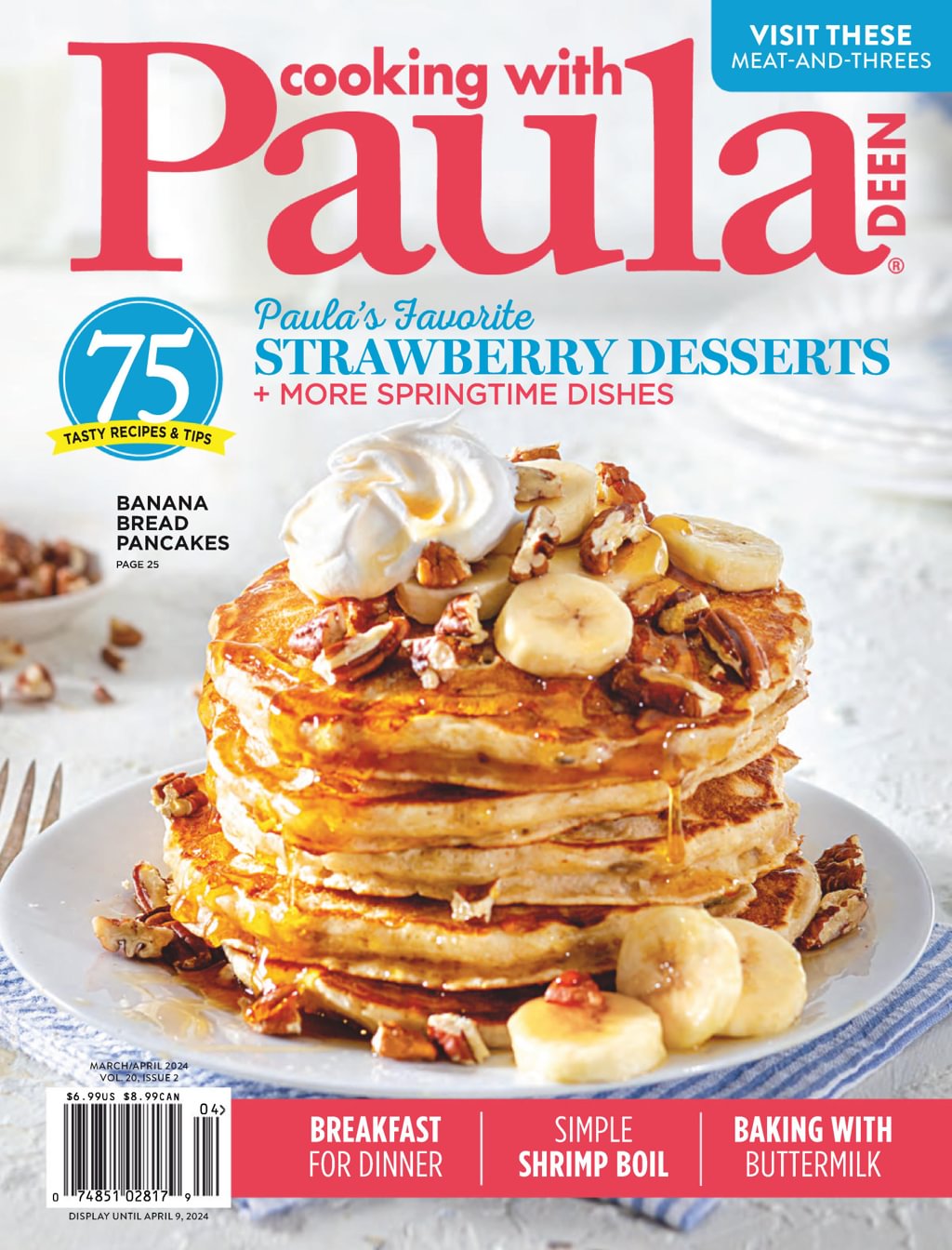 Cooking-With-Paula-Deen March 01, 2024 Issue Cover