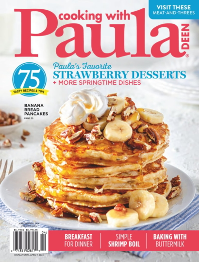 Cooking With Paula Deen March 01, 2024 Issue Cover