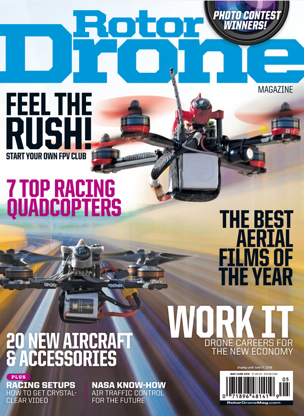 Rotor-Drone-Pro March 01, 2018 Issue Cover