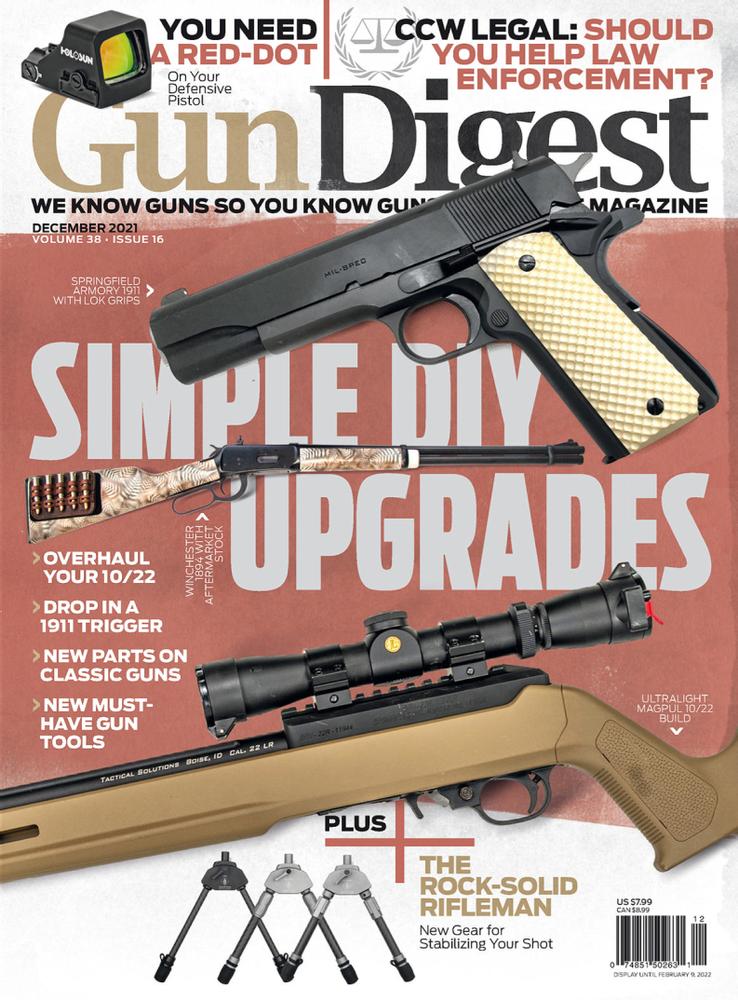 Gun-Digest December 01, 2021 Issue Cover
