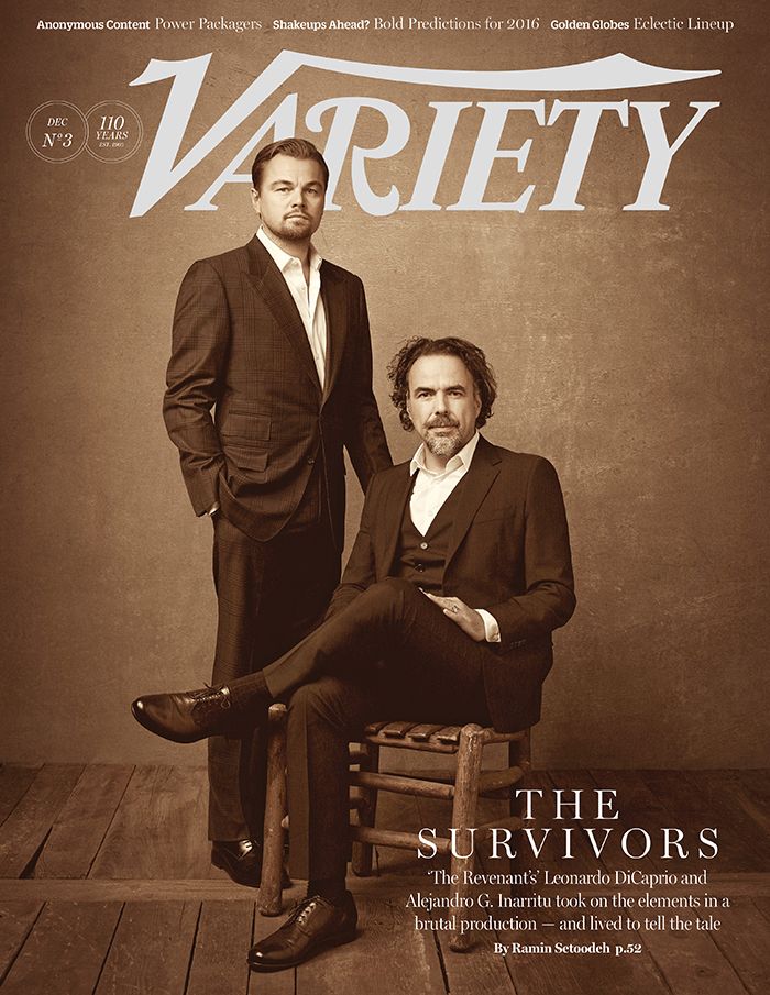 variety December 15, 2015 Issue Cover