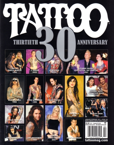 Tattoo January 01, 2017 Issue Cover