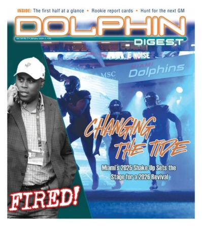 Dolphin Digest January 01, 2026 Issue Cover