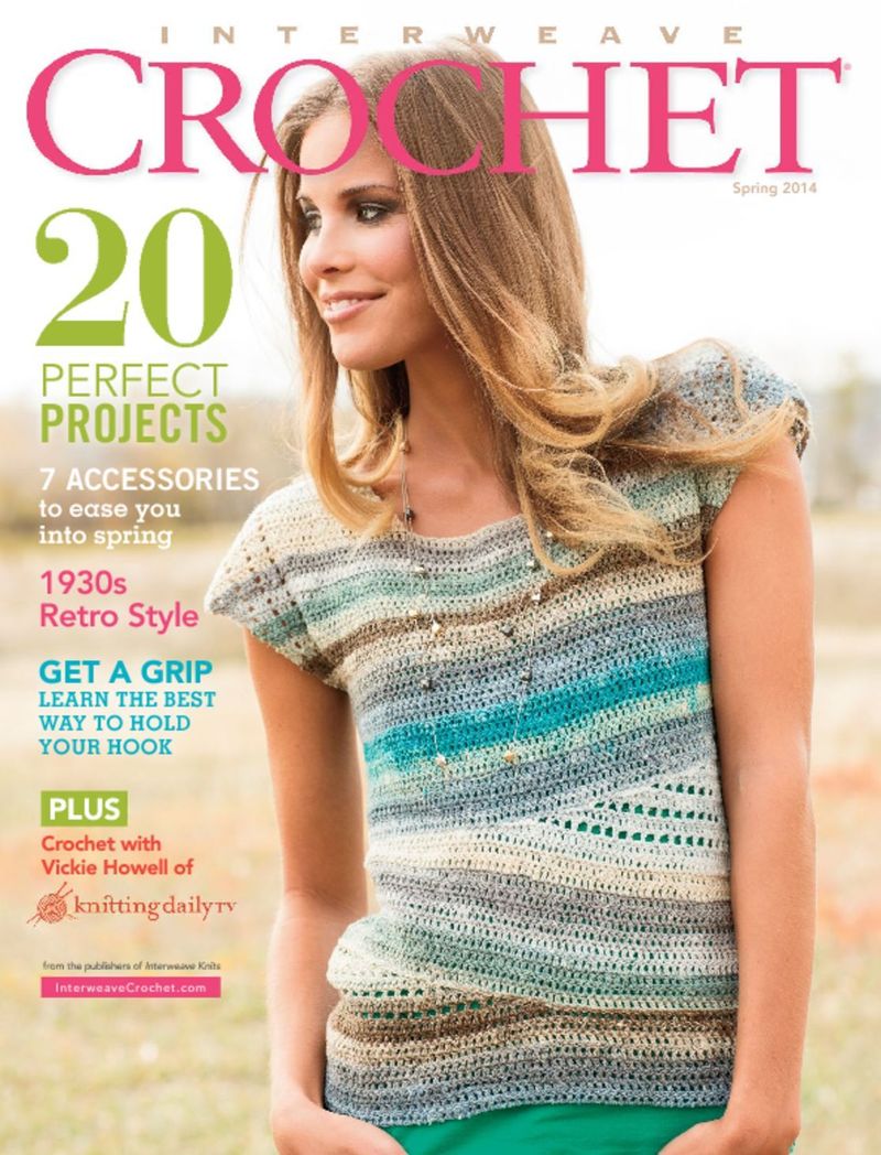 Interweave-Crochet March 01, 2014 Issue Cover