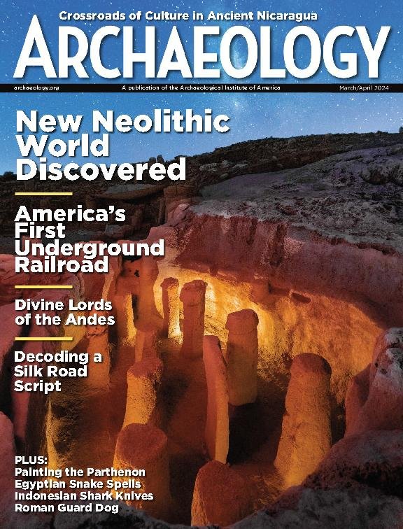 Archaeology March 01, 2024 Issue Cover