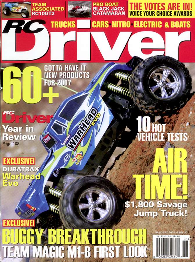 RC-Driver January 01, 2007 Issue Cover