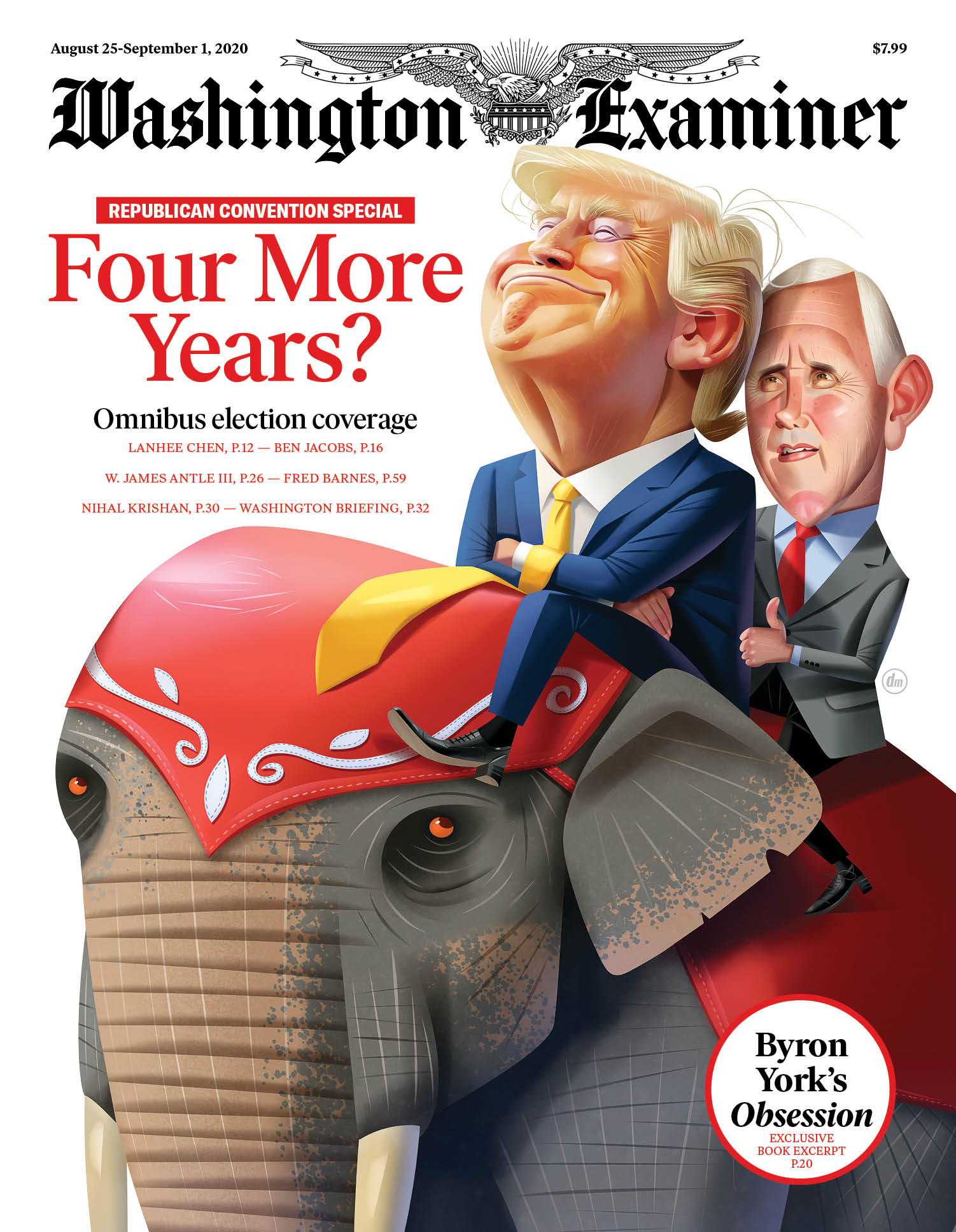 Washington-Examiner August 25, 2020 Issue Cover