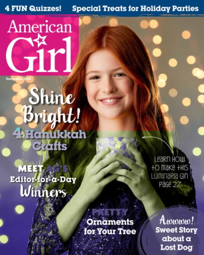 American Girl December 01, 2018 Issue Cover
