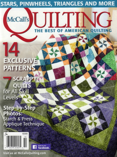 McCall's Quilting September 01, 2016 Issue Cover