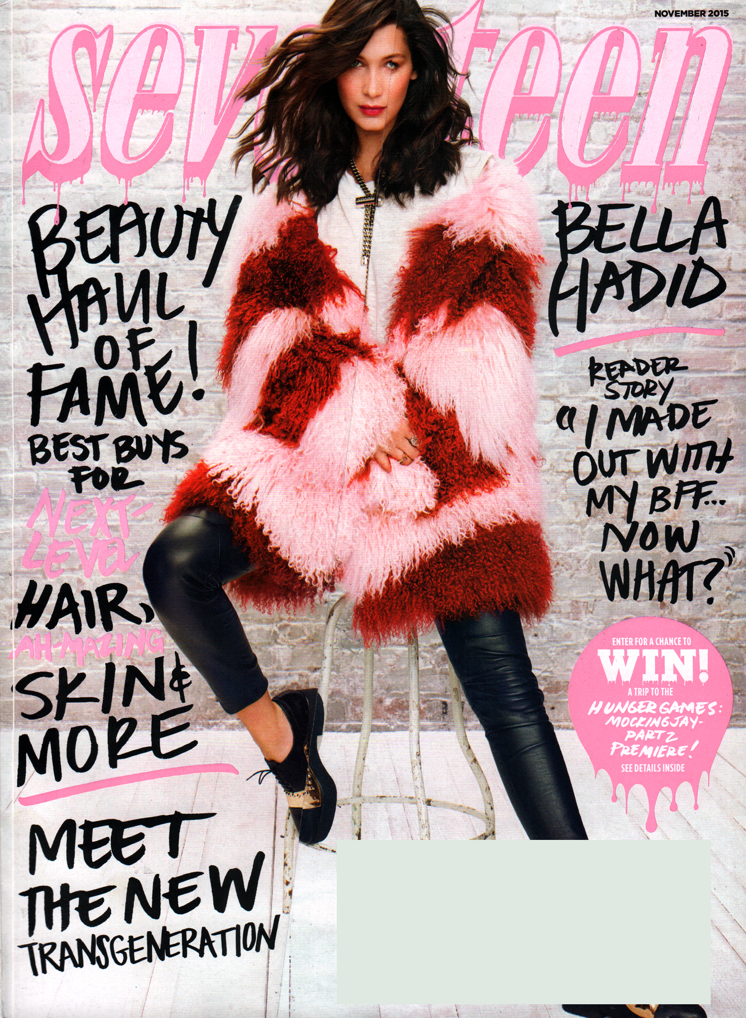 Seventeen November 01, 2015 Issue Cover