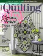 Fons & Porter's Love of Quilting June 01, 2025 Issue Cover