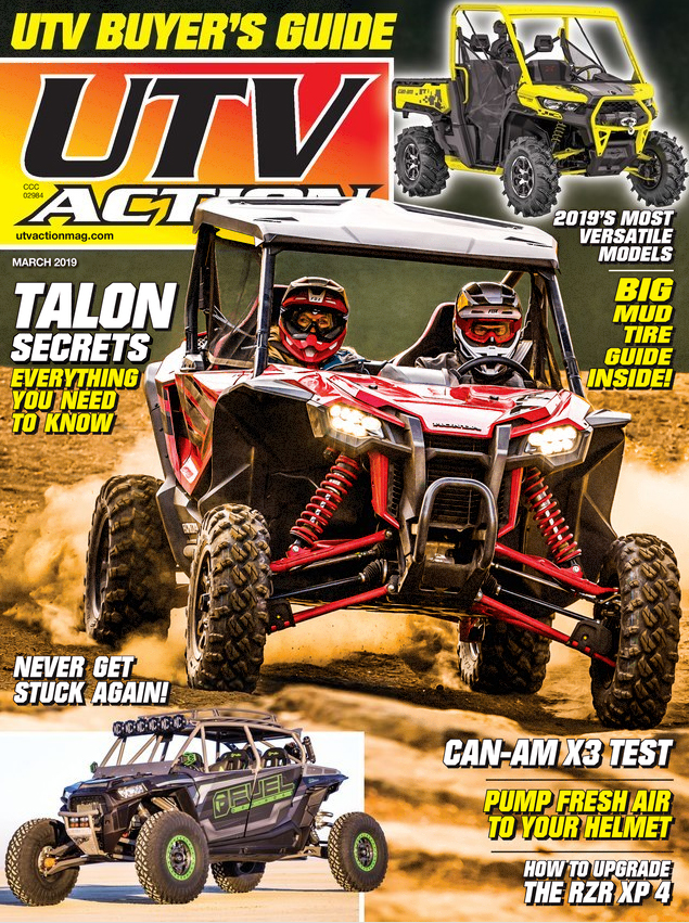 UTV-Action March 01, 2019 Issue Cover