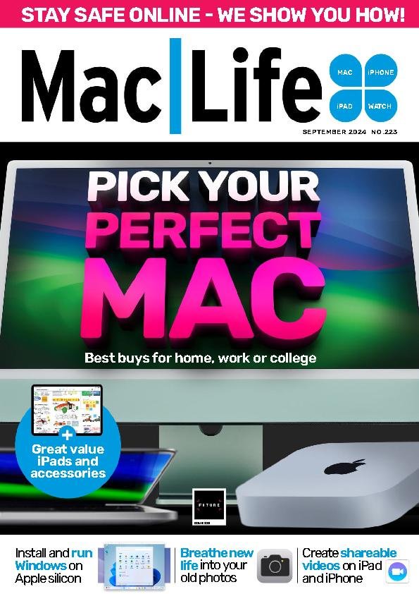 Mac-|-Life September 01, 2024 Issue Cover