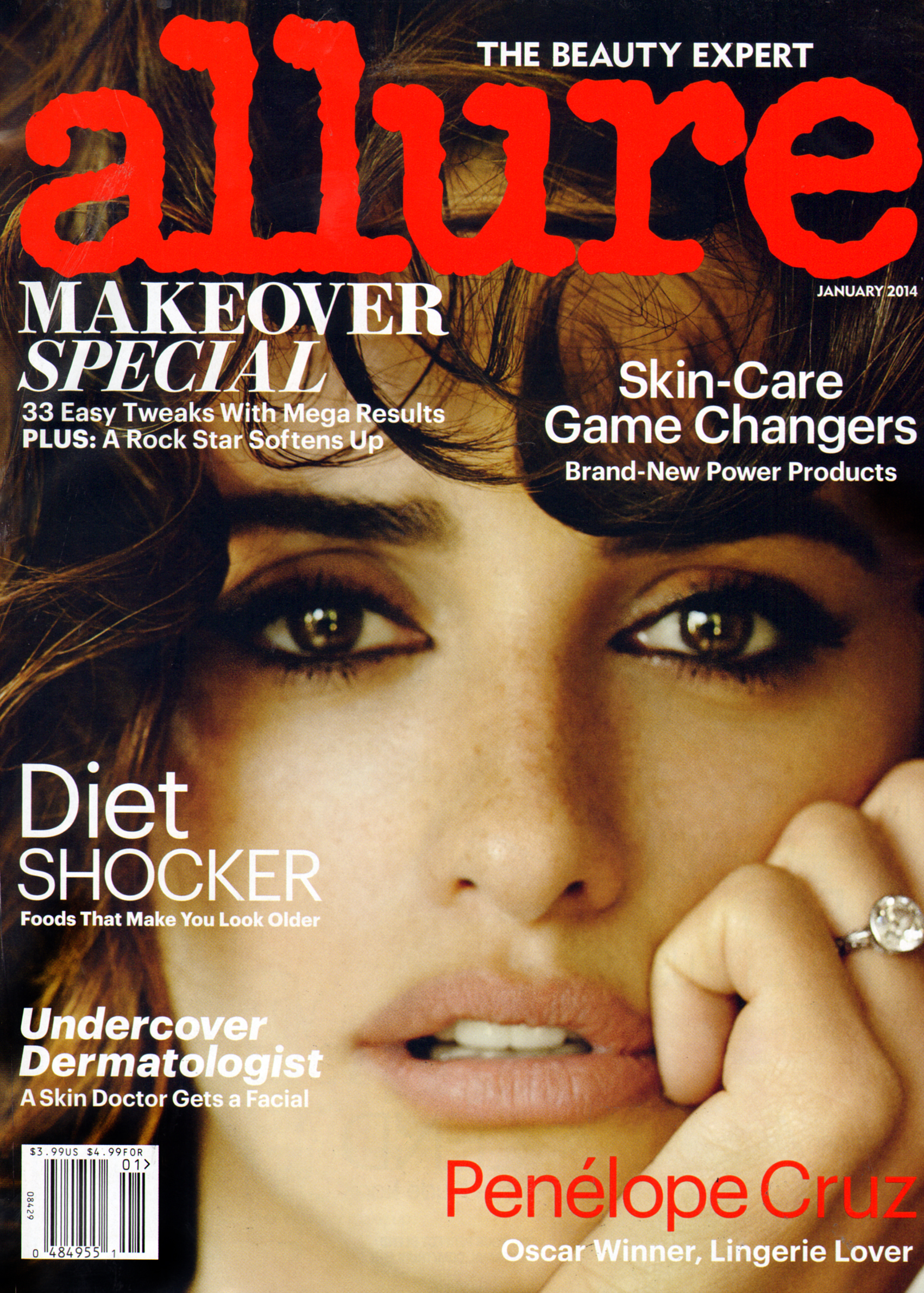 Allure January 01, 2014 Issue Cover