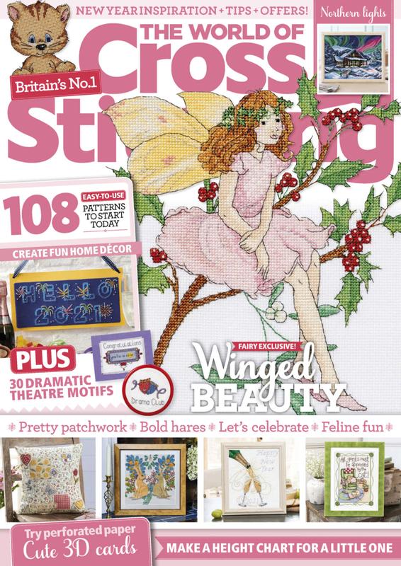 The-World-of-Cross-Stitching January 01, 2021 Issue Cover