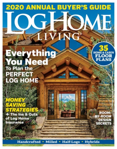 Log and Timber Home Living October 01, 2019 Issue Cover