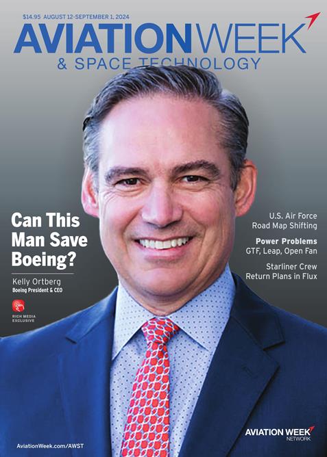 Aviation-Week-and-Space-Technology August 12, 2024 Issue Cover