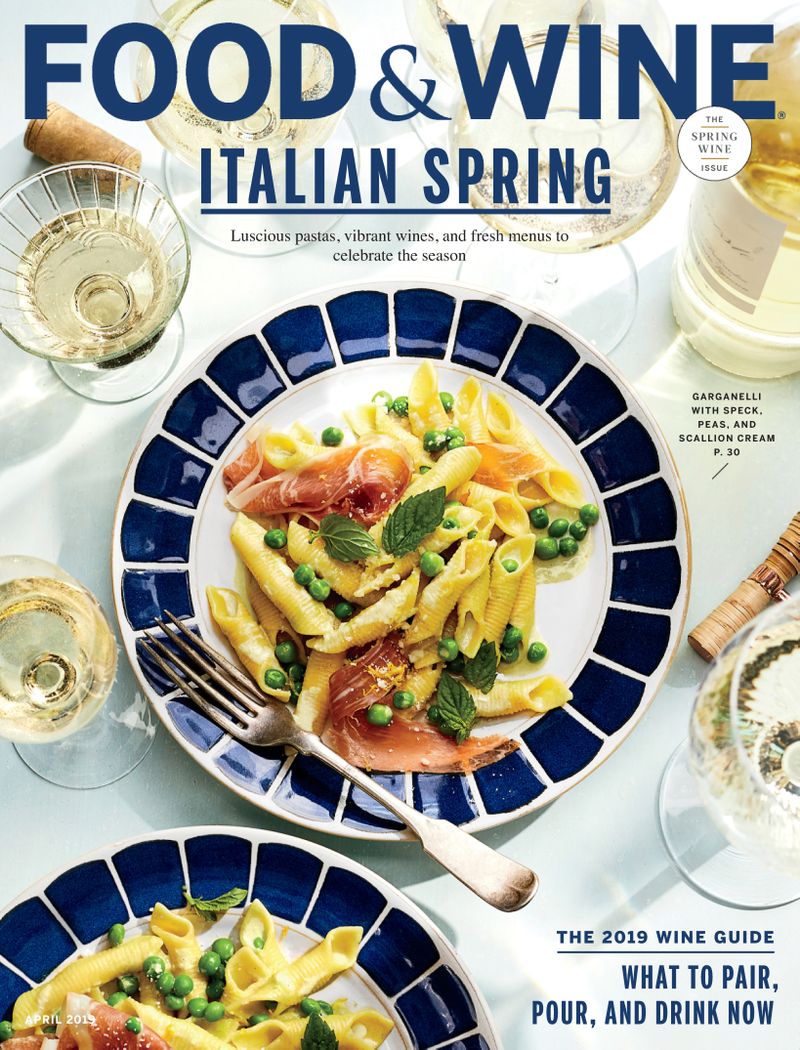 food-and-wine April 01, 2019 Issue Cover