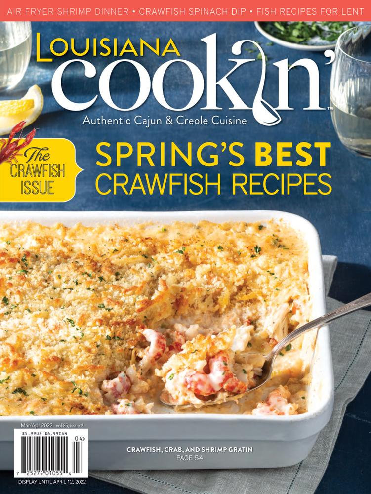 Louisiana-Cookin March 01, 2022 Issue Cover