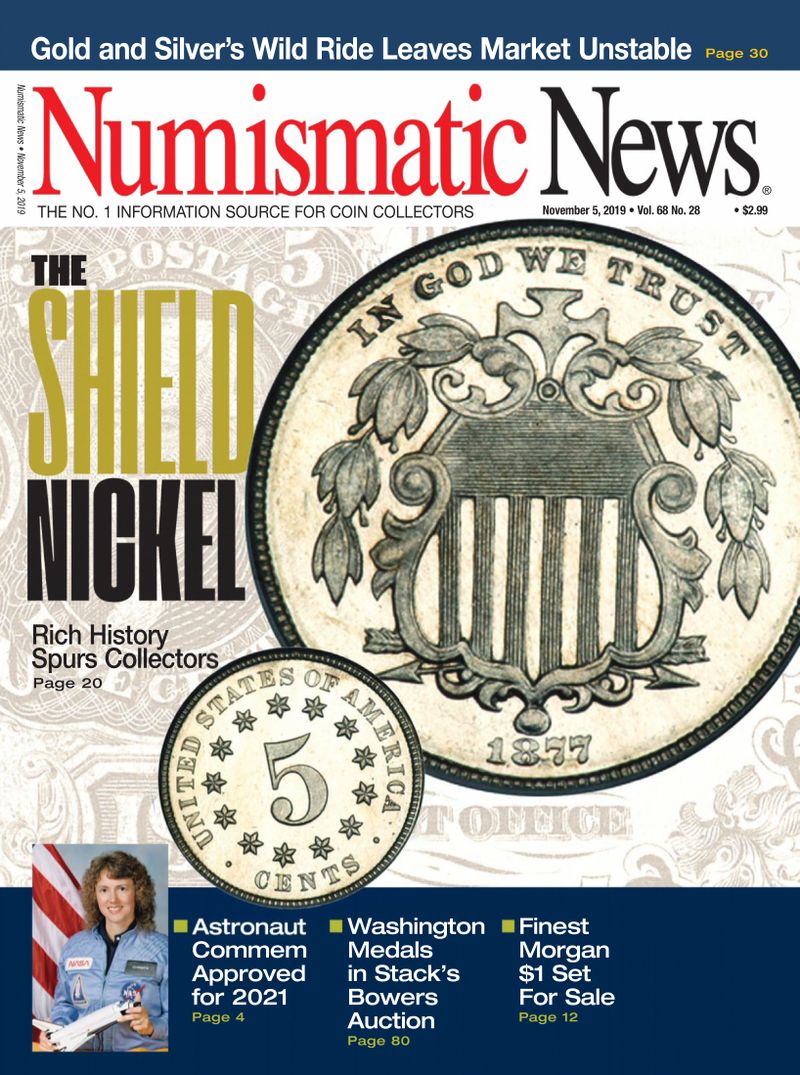 Numismatic-News November 05, 2019 Issue Cover