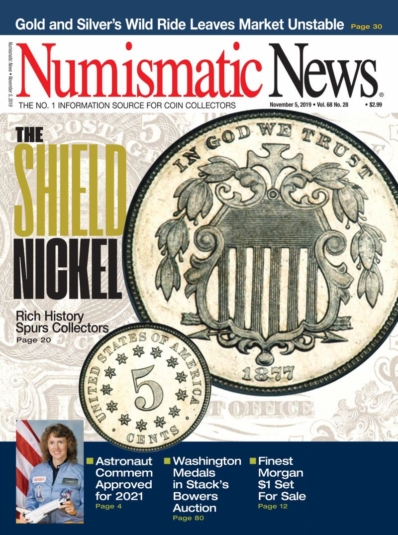 Numismatic News November 05, 2019 Issue Cover