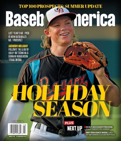Baseball America August 01, 2023 Issue Cover