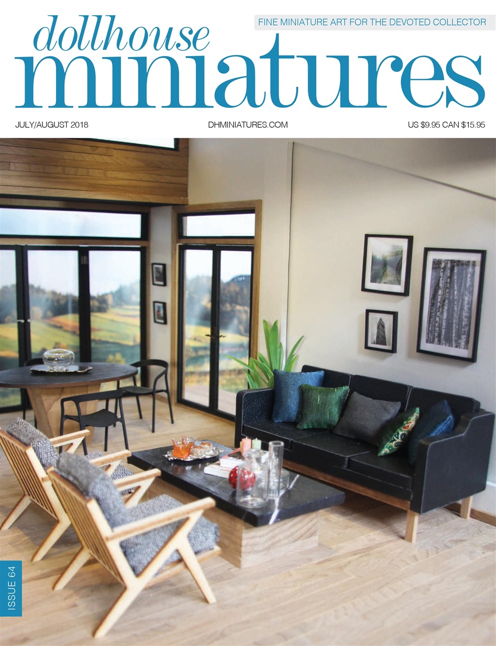 Dollhouse-Miniatures July 01, 2018 Issue Cover