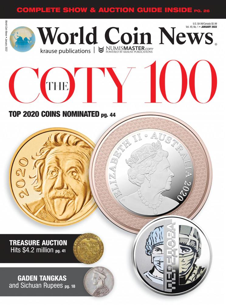 World-Coin-News January 01, 2022 Issue Cover