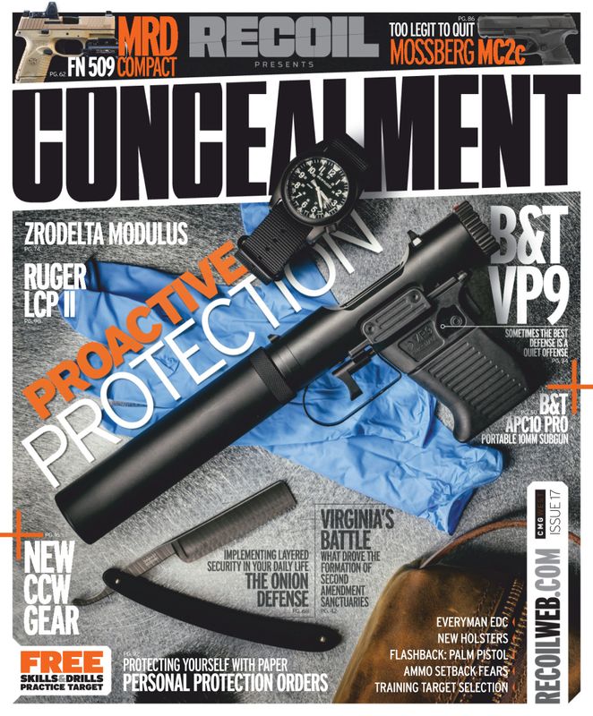Recoil-Concealment March 01, 2020 Issue Cover