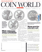 Coin-World-Weekly November 21, 2022 Issue Cover