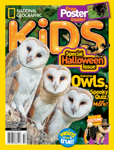 National Geographic Kids October 01, 2017 Issue Cover