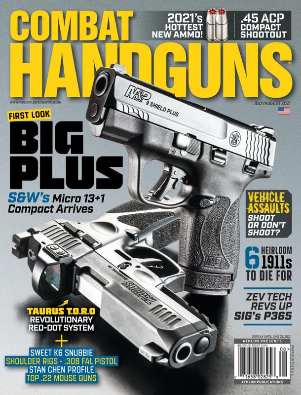 Combat-Handguns July 01, 2021 Issue Cover