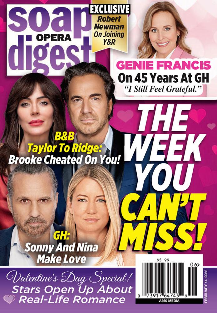 soap-opera-digest February 14, 2022 Issue Cover