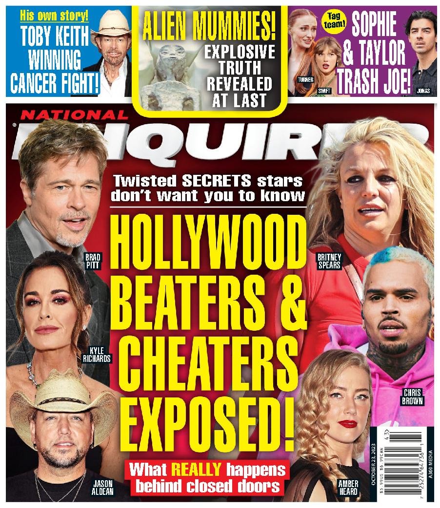 national-enquirer October 23, 2023 Issue Cover