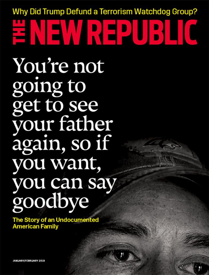 The-New-Republic January 01, 2019 Issue Cover