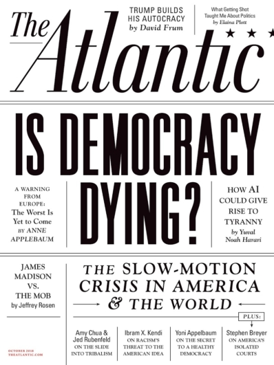 The Atlantic October 01, 2018 Issue Cover