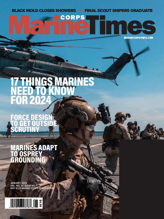 Marine-Corps-Times January 01, 2024 Issue Cover