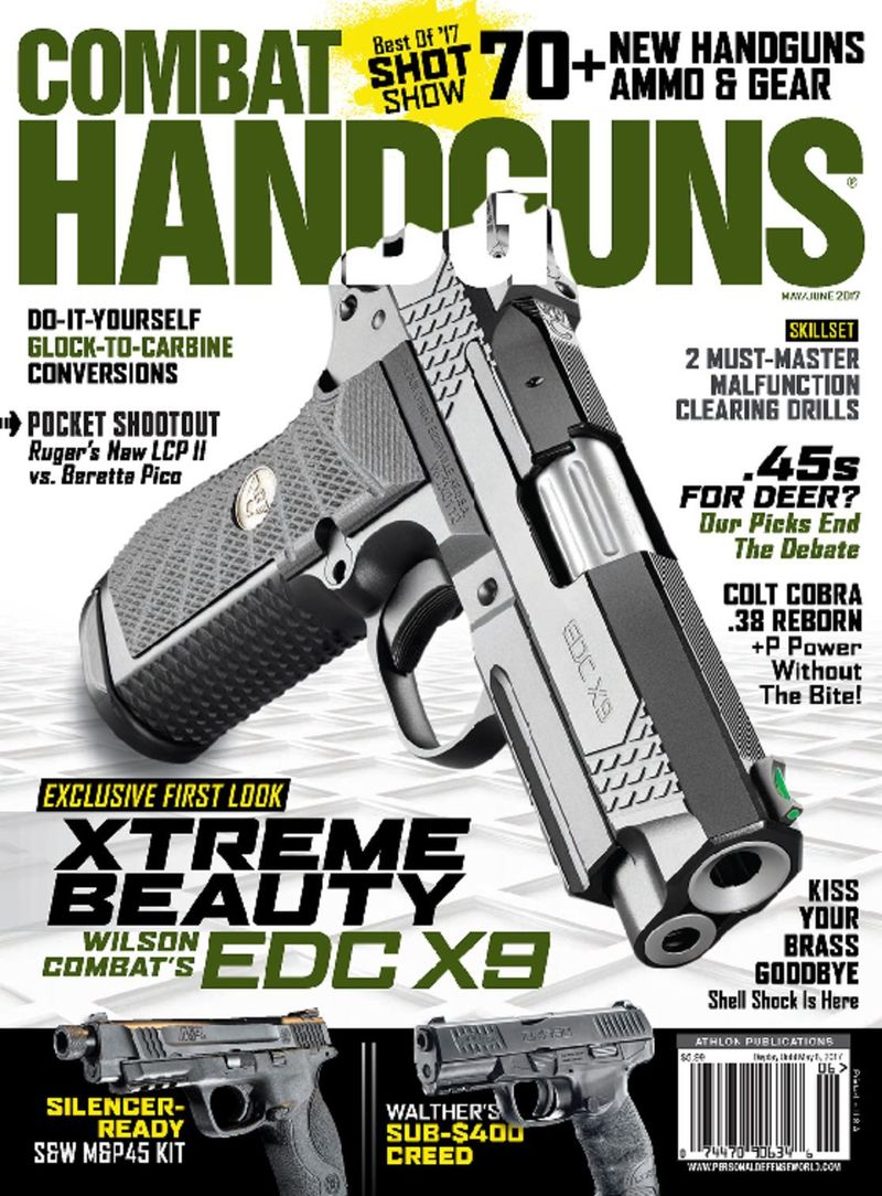 Combat-Handguns May 01, 2017 Issue Cover