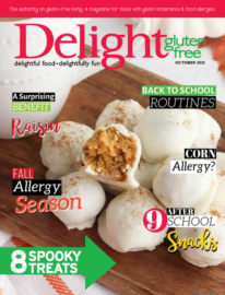 Delight-Gluten-Free October 01, 2025 Issue Cover