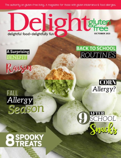 Delight Gluten Free October 01, 2025 Issue Cover
