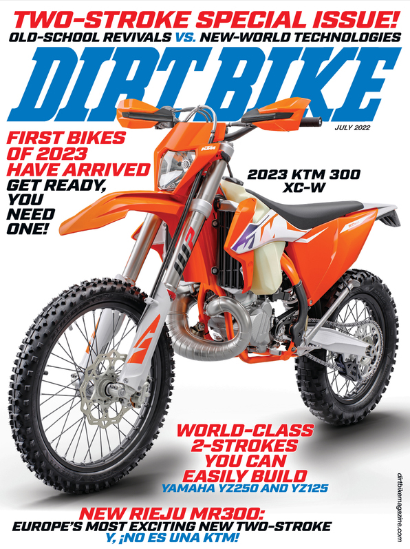 Dirt-Bike July 01, 2022 Issue Cover
