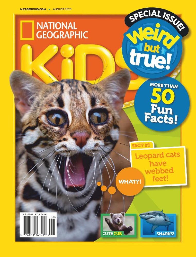 National-Geographic-Kids August 01, 2023 Issue Cover