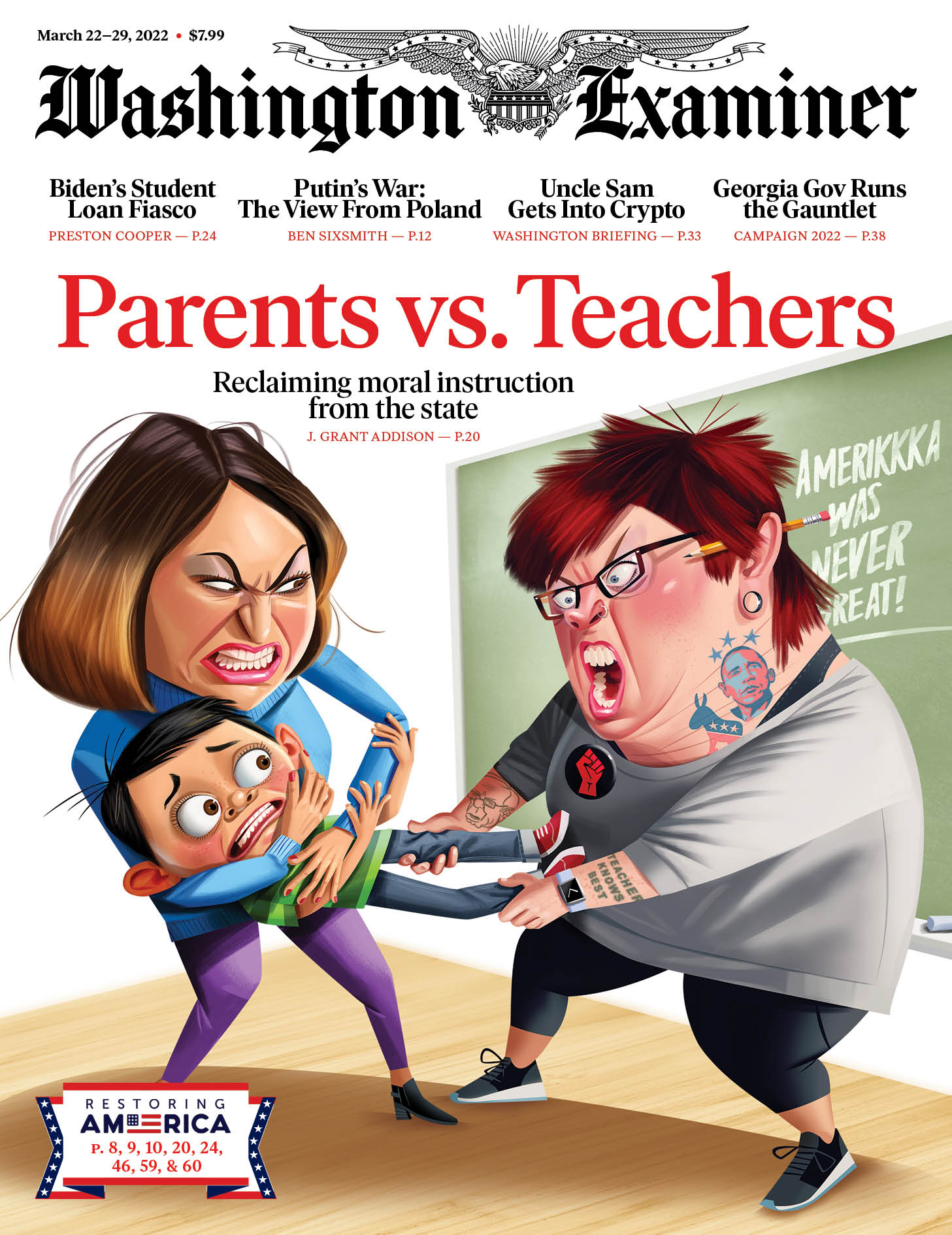 Washington-Examiner March 22, 2022 Issue Cover