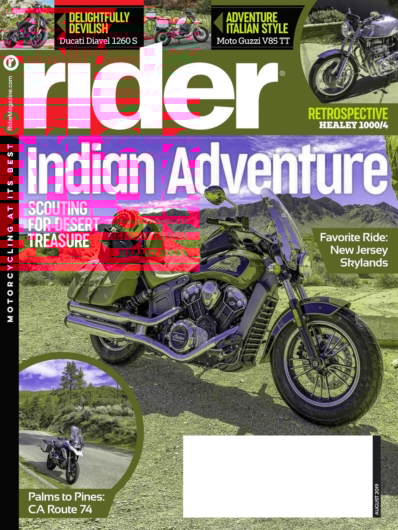 Rider August 01, 2019 Issue Cover